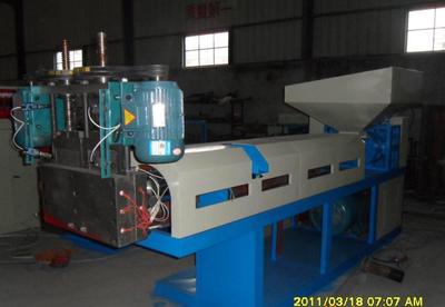 【EVA 新料、回料熱切風冷造粒機生產線】